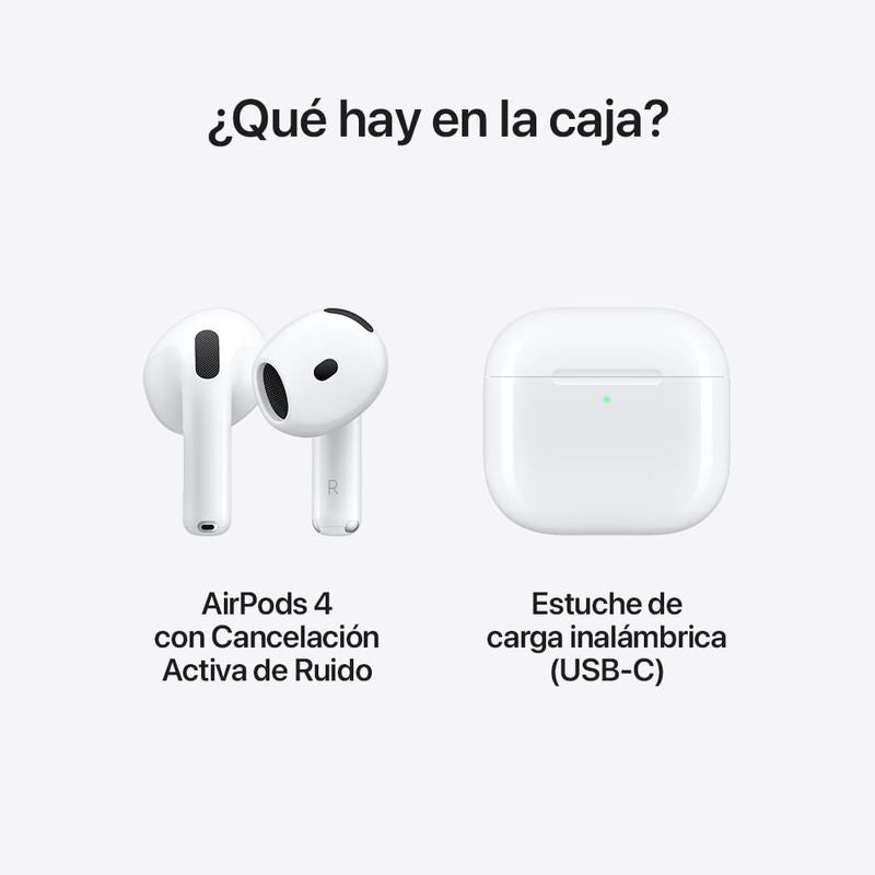 AirPods 4 Con Estuche De Carga Usb-C - Con Cancelacion
