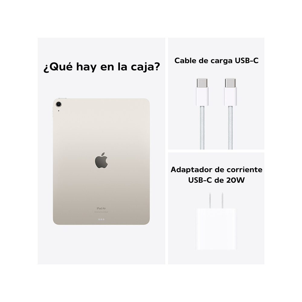 iPad Air 11" Chip M3 Wifi 128GB - Starlight