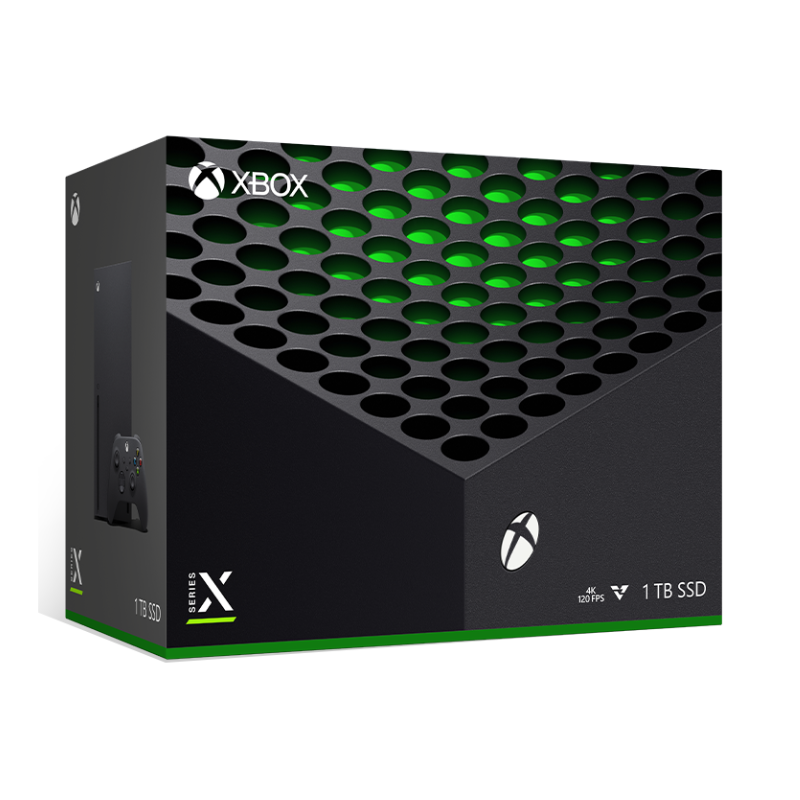 Xbox Series X 1TB – 4K Ultra HD, 120 FPS, Negro