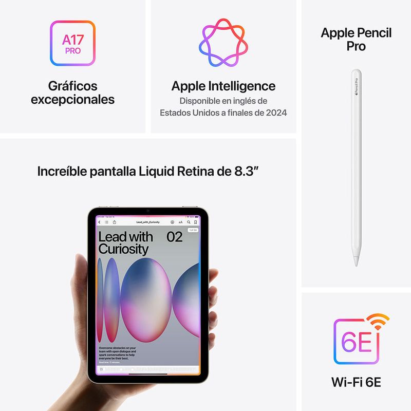iPad mini A17 Pro Gris