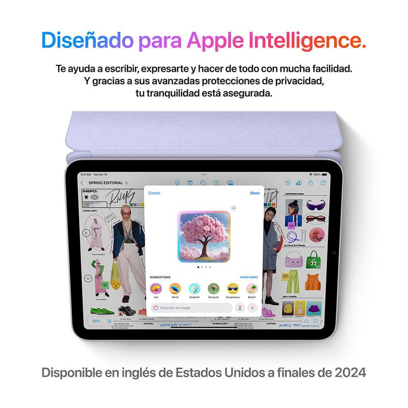 iPad mini A17 Pro Morado