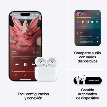 AirPods 4 Con Estuche De Carga Usb-C - Con Cancelacion