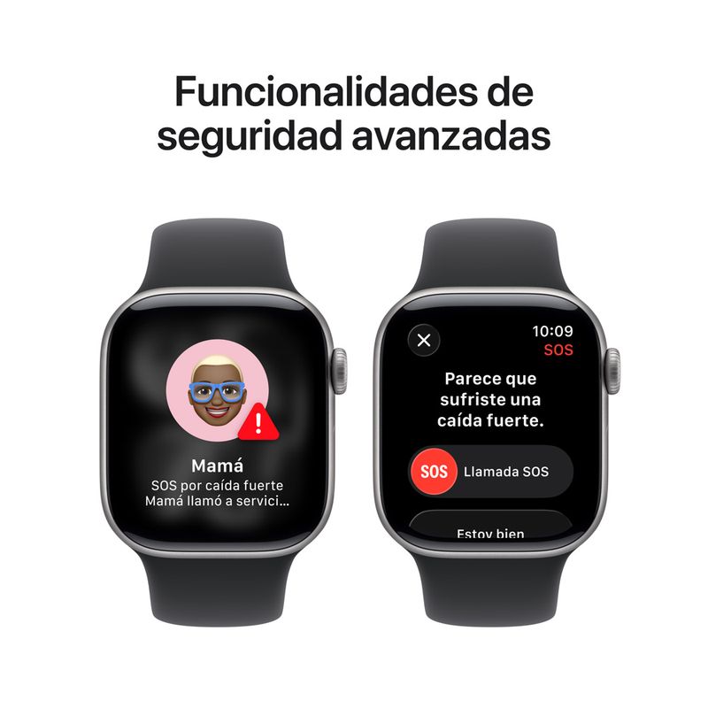 Apple Watch Series 11 GPS 42mm Correa Deportiva - Space Gray