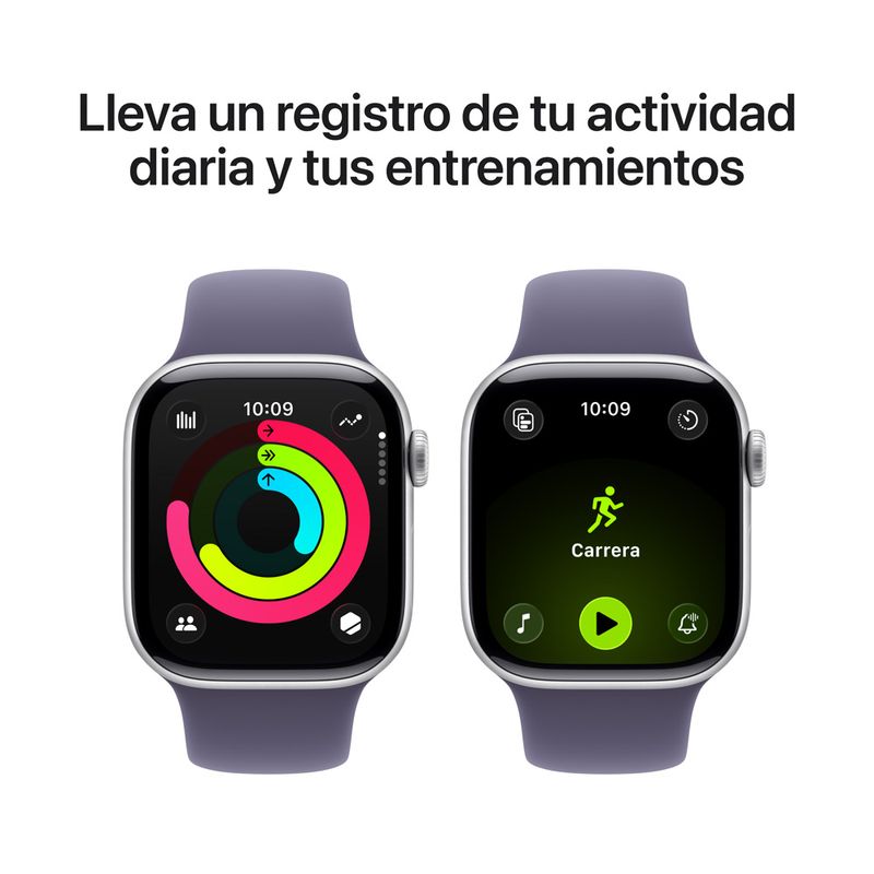 Apple Watch Series 11 GPS 42mm Correa Deportiva - Silver