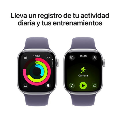Apple Watch Series 11 GPS 42mm Correa Deportiva - Silver