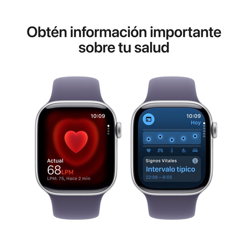 Apple Watch Series 11 GPS 42mm Correa Deportiva - Silver