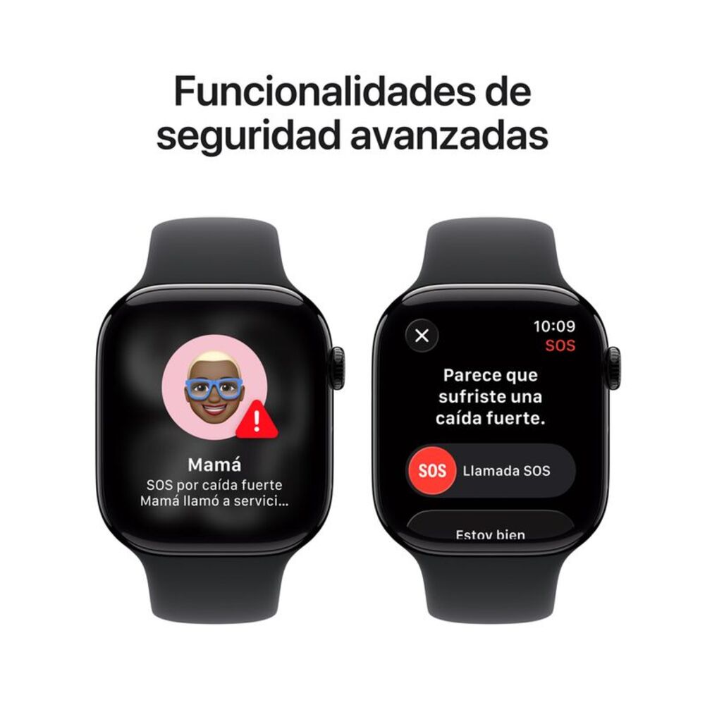 Apple Watch Series 11 GPS 46mm Correa Deportiva - Jet Black