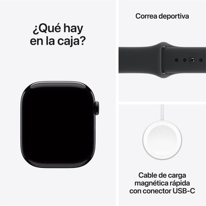 Apple Watch Series 11 GPS 46mm Correa Deportiva - Jet Black