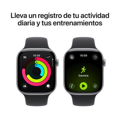 Apple Watch Series 11 GPS 46mm Correa Deportiva - Space Gray