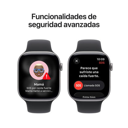 Apple Watch Series 11 GPS 46mm Correa Deportiva - Space Gray