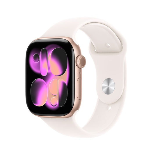 Apple Watch Series 11 GPS 46mm Correa Deportiva - Rose Gold