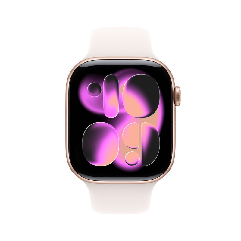 Apple Watch Series 11 GPS 46mm Correa Deportiva - Rose Gold