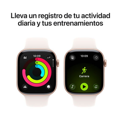 Apple Watch Series 11 GPS 46mm Correa Deportiva - Rose Gold