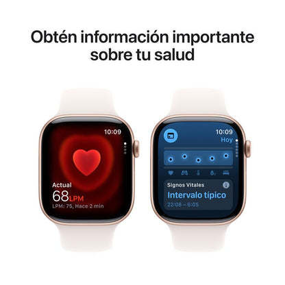Apple Watch Series 11 GPS 46mm Correa Deportiva - Rose Gold