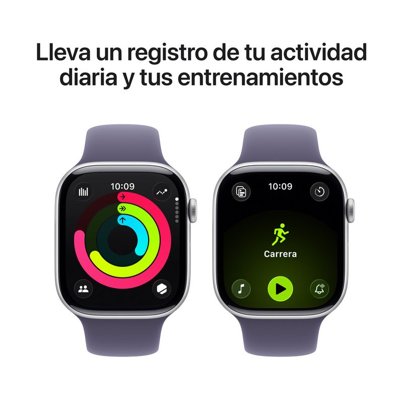 Apple Watch Series 11 GPS 46mm Correa Deportiva - Silver