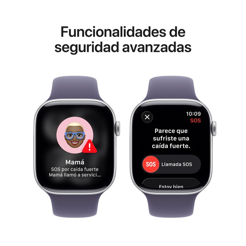 Apple Watch Series 11 GPS 46mm Correa Deportiva - Silver