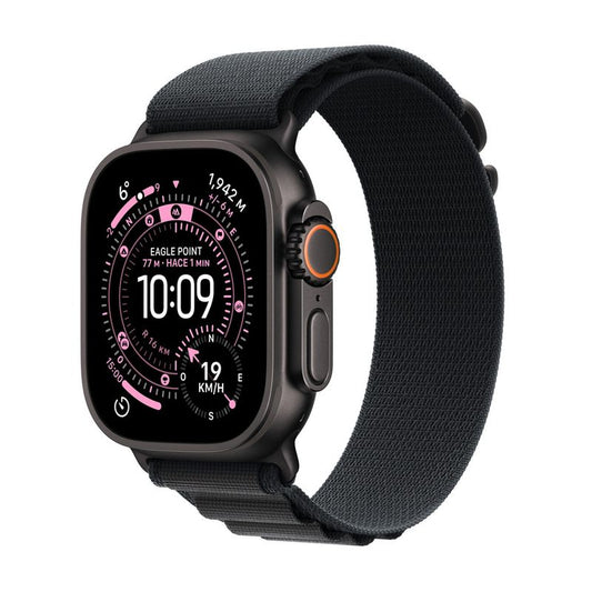 Apple Watch Ultra 3 GPS + Cellular Con Caja De Titanio de 49mm y Correa Alpine - Black Titanium