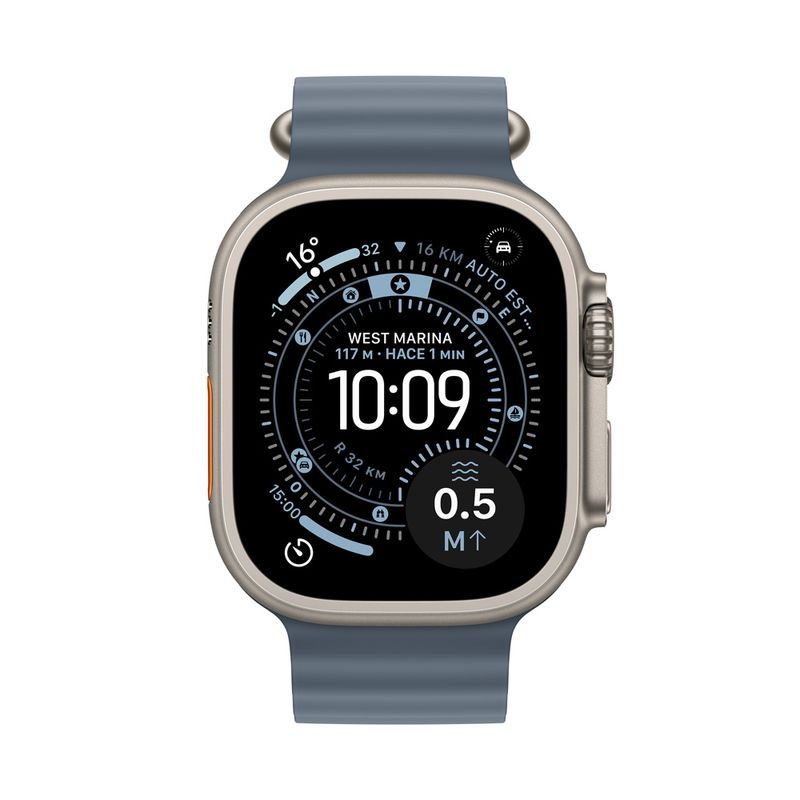 Apple Watch Ultra 3 Titanio Natural Ocean