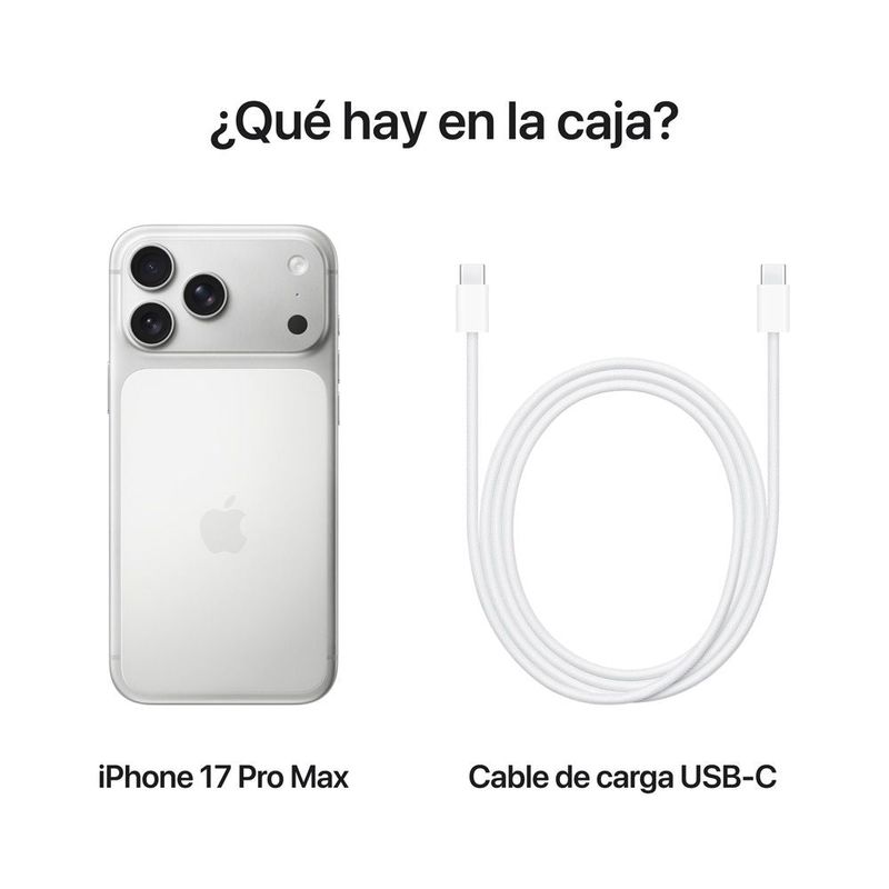iPhone 17 Pro Max Plateado