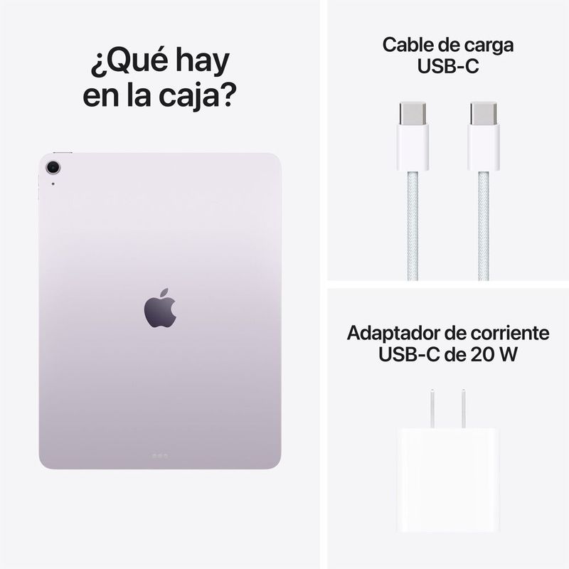 iPad Air 13″ Chip M4 Wifi 128GB - Morado (2026)