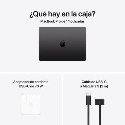 Macbook Pro 14″ M5 Pro 24GB RAM + 1TB SSD (Teclado Ingles) - Space Black