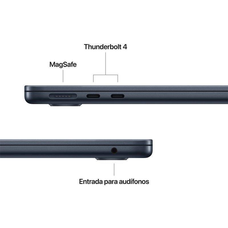 MacBook Air 13 M5 Medianoche