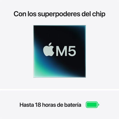 MacBook Air 13 M5 Plata