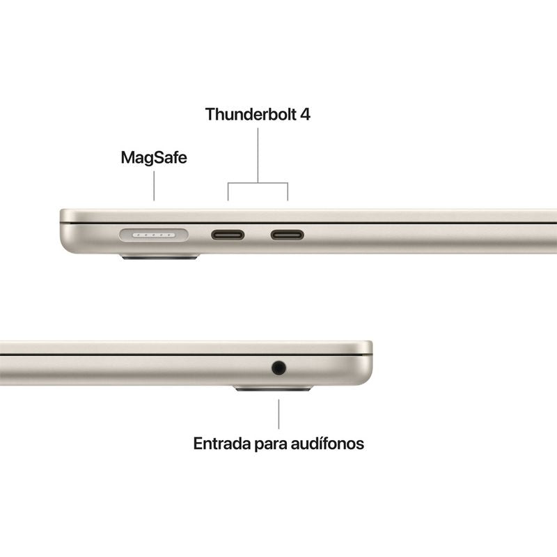 MacBook Air 13 M5 Blanco estelar