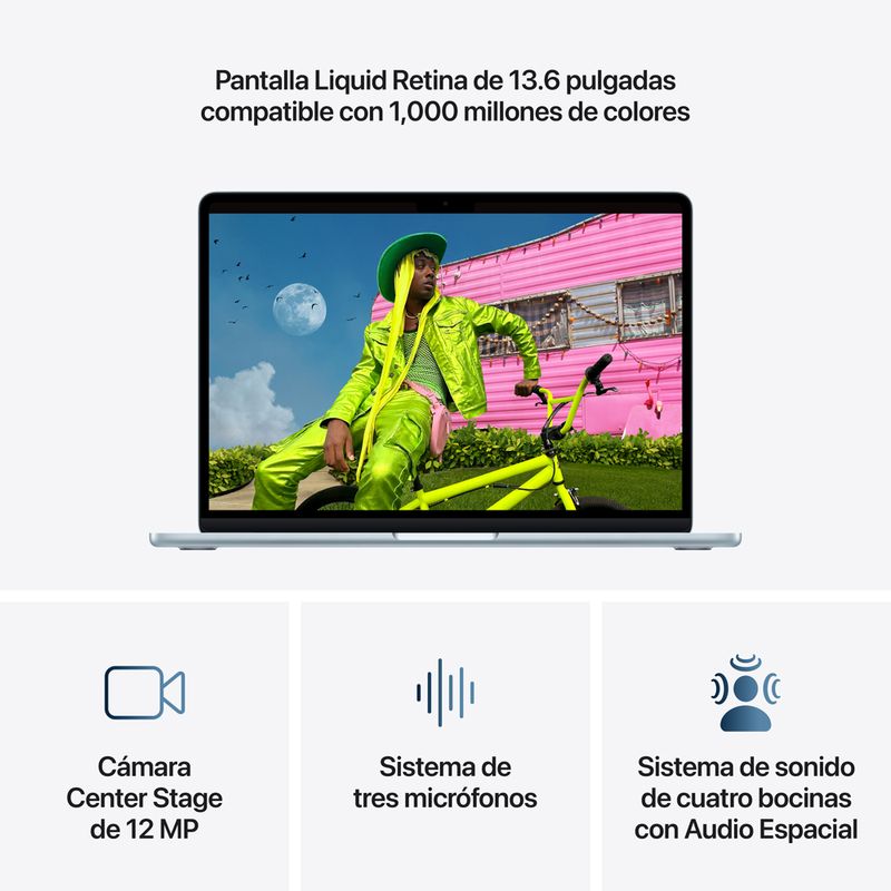 MacBook Air 13 M5 Azul cielo