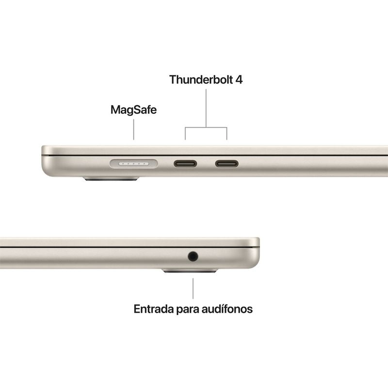 MacBook Air 15 M5 Blanco estelar