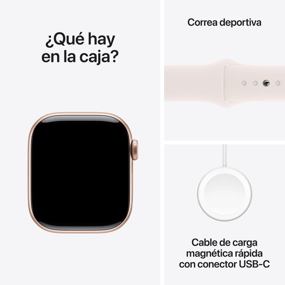 Apple Watch Series 10 42mm Gps Sport Band - Gold Rose