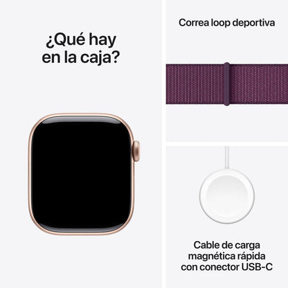 Apple Watch Series 10 46mm Gps Sport Loop - Gold Rose