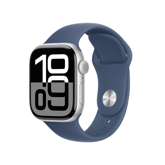 Apple Watch Series 10 42mm Gps Sport Band - Silver