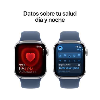 Apple Watch Series 10 42mm Gps Sport Band - Silver