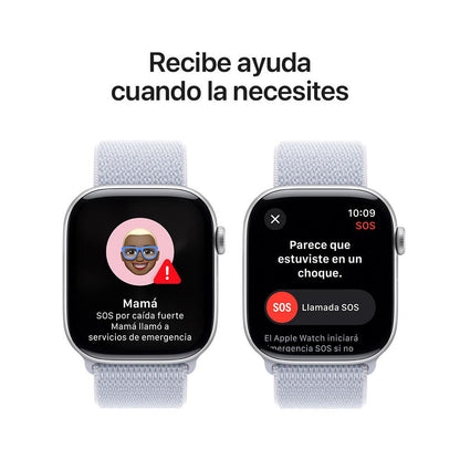 Apple Watch Series 10 46mm Gps Sport Band - Silver