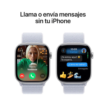Apple Watch Series 10 46mm Gps Sport Band - Silver