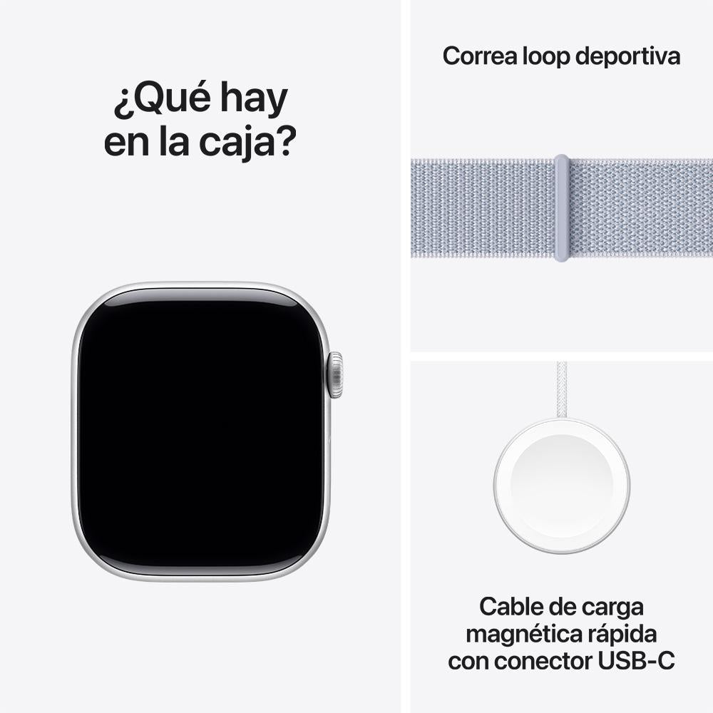 Apple Watch Series 10 46mm Gps Sport Band - Silver