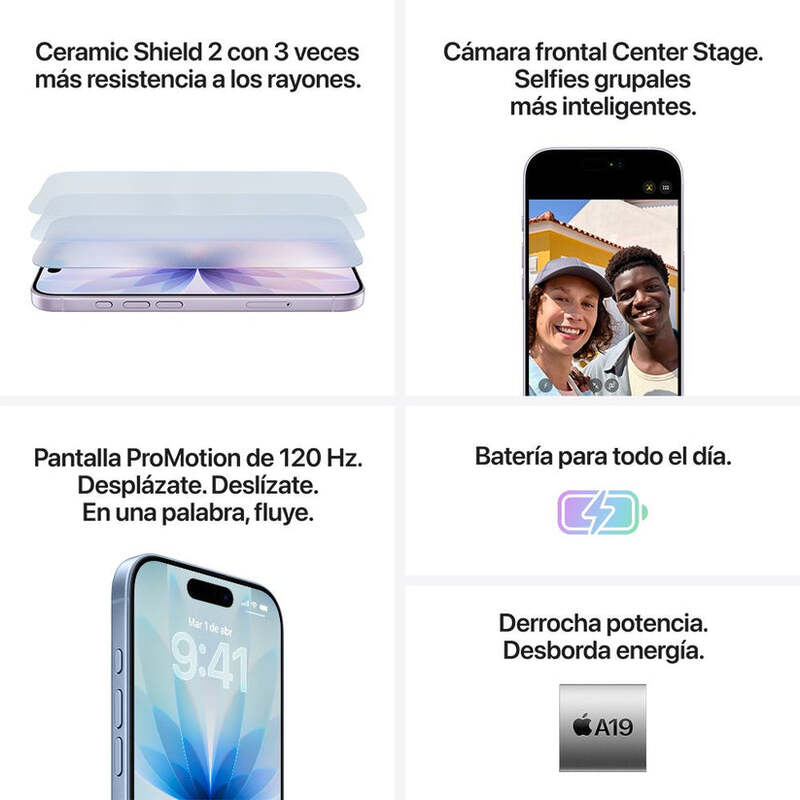 iPhone 17 Azul niebla