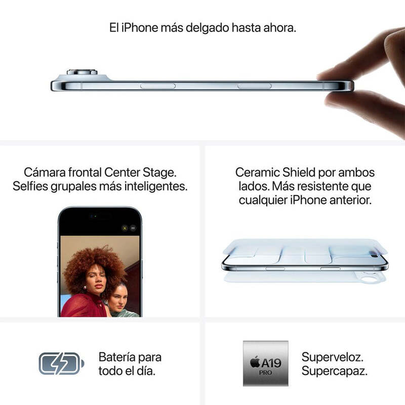 iPhone Air Oro claro