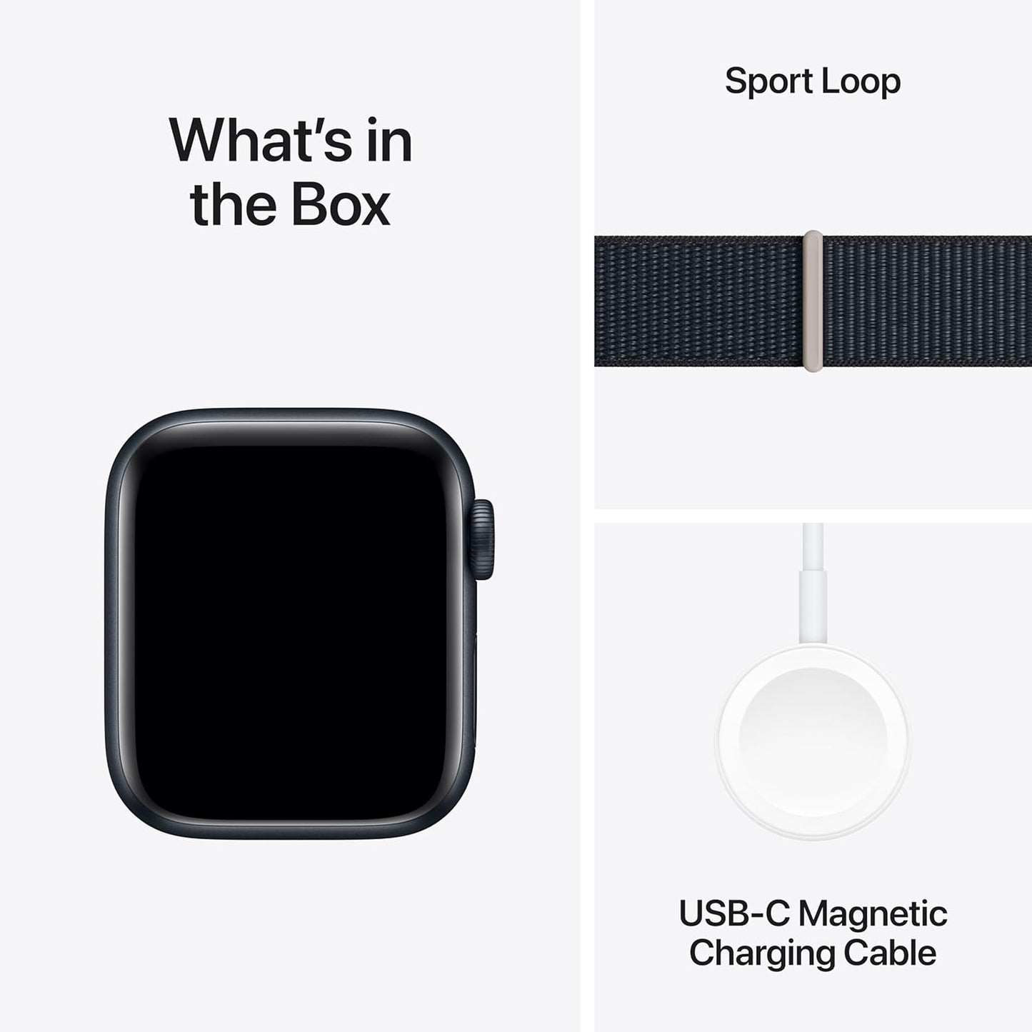APPLE WATCH SE 2ND GEN GPS 40MM SPORT LOOP | MIDNIGHT