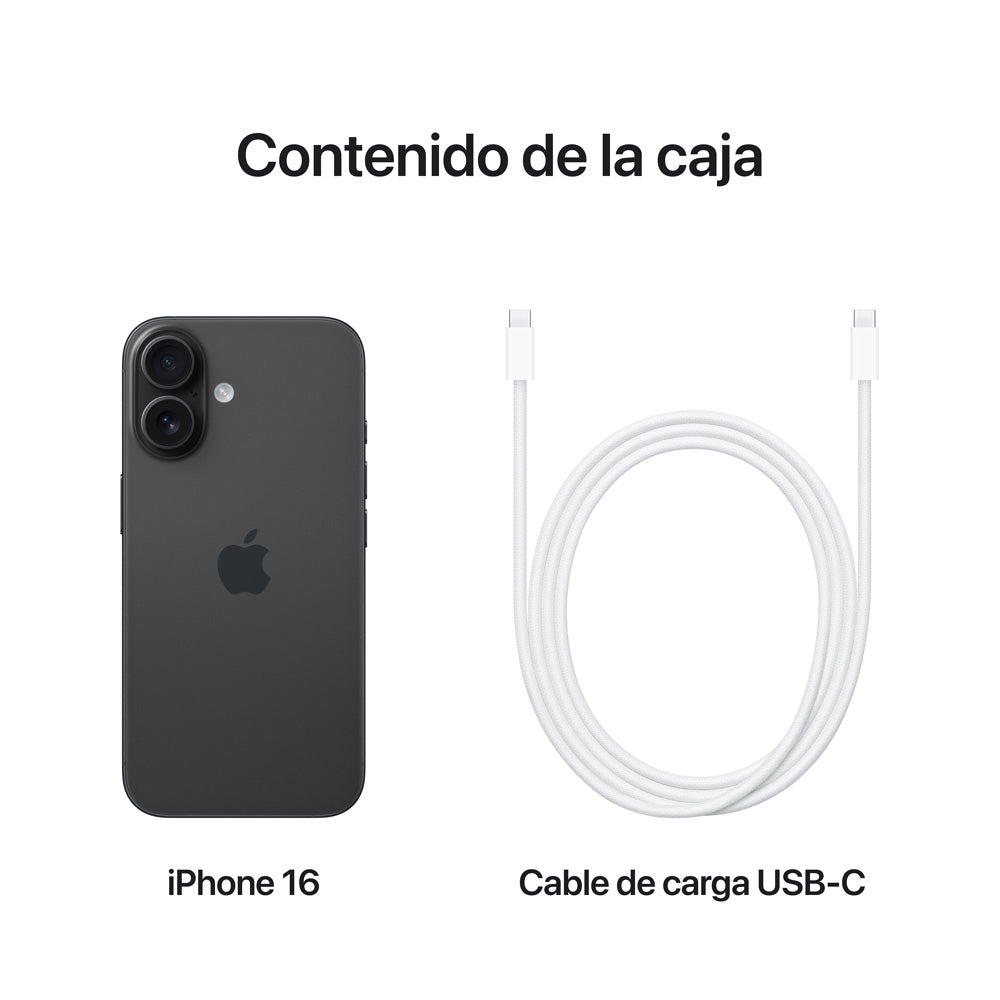 iPhone 16 128GB Chip - Black