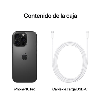 iPhone 16 Pro 128GB (eSim) - Black Titanium